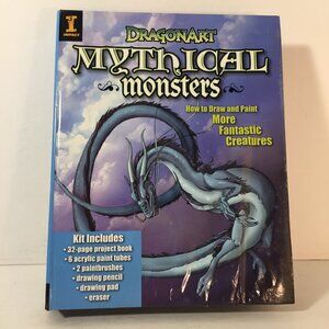 New Dragonart Mythical Monsters: How to Draw & Paint Kit With Book Walter Foster